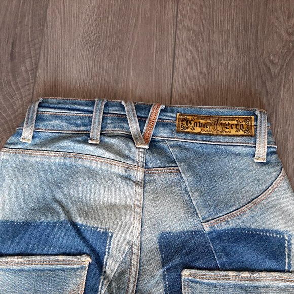 Y2K Cavalera Low Rise Skinny Jeans Size 0 RARE - Picture 8 of 12